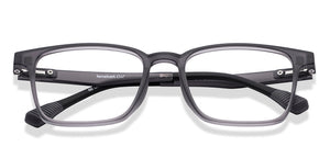 Matte Grey Rectangle Full Rim Unisex Eyeglasses by Lenskart Air-222522