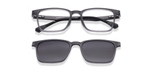 Load image into Gallery viewer, Matte Grey Rectangle Full Rim Unisex Eyeglasses by Lenskart Air-222522