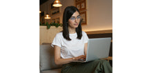 Load image into Gallery viewer, Gunmetal Rectangle Rimless Unisex Eyeglasses by Vincent Chase-217722