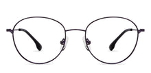Load image into Gallery viewer, Navy Blue Round Full Rim Unisex Eyeglasses by Vincent Chase-201318