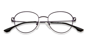 Navy Blue Round Full Rim Unisex Eyeglasses by Vincent Chase-201318