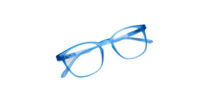 Blue Wayfarer Full Rim Unisex Eyeglasses by Hooper-216771