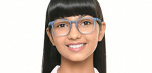 Load image into Gallery viewer, Blue Wayfarer Full Rim Unisex Eyeglasses by Hooper-216771