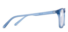 Load image into Gallery viewer, Blue Geometric Full Rim Unisex Eyeglasses by Hooper-216773