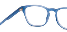 Load image into Gallery viewer, Blue Geometric Full Rim Unisex Eyeglasses by Hooper-216773