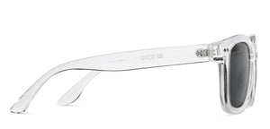 Transparent Square Full Rim Unisex Sunglasses by OJOS-210191