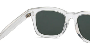 Transparent Square Full Rim Unisex Sunglasses by OJOS-210191
