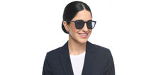 Load image into Gallery viewer, Black Square Full Rim Unisex Sunglasses by OJOS-210195