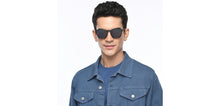 Load image into Gallery viewer, Black Square Full Rim Unisex Sunglasses by OJOS-210195