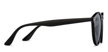 Load image into Gallery viewer, Black Round Full Rim Unisex Sunglasses by OJOS-210197