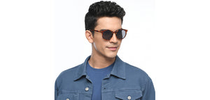 Tortoise Round Full Rim Unisex Sunglasses by OJOS-210201