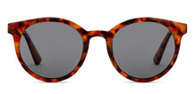 Load image into Gallery viewer, Tortoise Round Full Rim Unisex Sunglasses by OJOS-210201