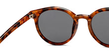 Load image into Gallery viewer, Tortoise Round Full Rim Unisex Sunglasses by OJOS-210201