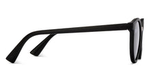 Load image into Gallery viewer, Black Round Full Rim Unisex Sunglasses by OJOS-210202