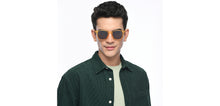 Load image into Gallery viewer, Yellow Transparent Round Full Rim Unisex Sunglasses by OJOS-210203