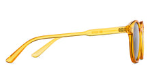 Load image into Gallery viewer, Yellow Transparent Round Full Rim Unisex Sunglasses by OJOS-210203