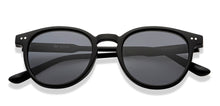 Load image into Gallery viewer, Black Round Full Rim Unisex Sunglasses by OJOS-210205