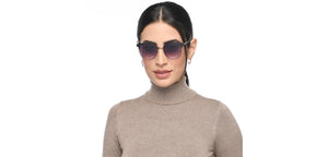 Black Round Full Rim Unisex Sunglasses by OJOS-210210