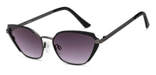 Load image into Gallery viewer, Black Cat Eye Full Rim Women Sunglasses by OJOS-210215