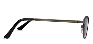 Black Cat Eye Full Rim Women Sunglasses by OJOS-210215