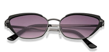 Load image into Gallery viewer, Black Cat Eye Full Rim Women Sunglasses by OJOS-210215