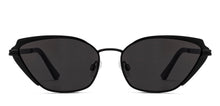 Load image into Gallery viewer, Black Cat Eye Full Rim Women Sunglasses by OJOS-210218