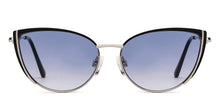 Load image into Gallery viewer, Black Cat Eye Full Rim Women Sunglasses by OJOS-210227