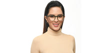 Load image into Gallery viewer, Green Wayfarer Full Rim Unisex Eyeglasses by Lenskart Hustlr Screen Glasses-222931