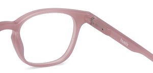Dusty Rose Wayfarer Full Rim Unisex Eyeglasses by Lenskart Hustlr-218224
