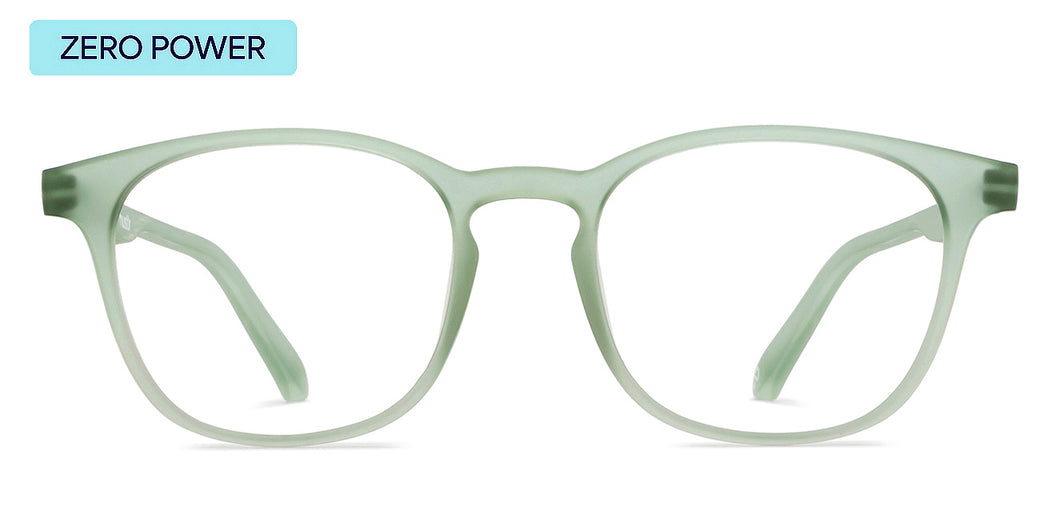 Jade Green Wayfarer Full Rim Unisex Eyeglasses by Lenskart Hustlr Screen Glasses-216330