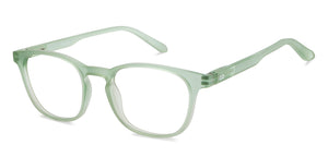 Jade Green Wayfarer Full Rim Unisex Eyeglasses by Lenskart Hustlr Screen Glasses-216330
