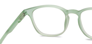 Jade Green Wayfarer Full Rim Unisex Eyeglasses by Lenskart Hustlr Screen Glasses-216330