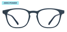 Load image into Gallery viewer, Navy Wayfarer Full Rim Unisex Eyeglasses by Lenskart Hustlr Screen Glasses-216586