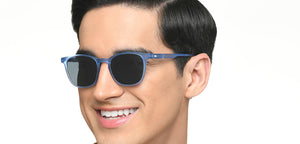 Ocean Blue Wayfarer Full Rim Unisex Sunglasses by Lenskart Hustlr-219264