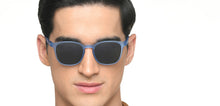 Load image into Gallery viewer, Ocean Blue Wayfarer Full Rim Unisex Sunglasses by Lenskart Hustlr-219264