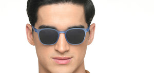 Ocean Blue Wayfarer Full Rim Unisex Sunglasses by Lenskart Hustlr-219264