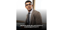 Load image into Gallery viewer, Blue Wayfarer Full Rim Unisex Smart Glasses by Phonic-220653
