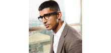 Load image into Gallery viewer, Blue Wayfarer Full Rim Unisex Smart Glasses by Phonic-220653