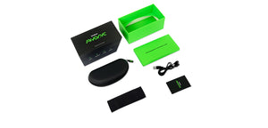 Black Wayfarer Full Rim Unisex Smart Glasses by Phonic-226131