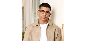 Blue Wayfarer Full Rim Unisex Smart Glasses by Phonic-226132