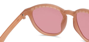 Pink Round Full Rim Unisex Sunglasses by Vincent Chase Online-207933