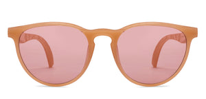 Pink Round Full Rim Unisex Sunglasses by Vincent Chase Polarized-207937