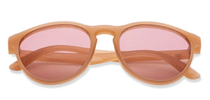 Pink Round Full Rim Unisex Sunglasses by Vincent Chase Polarized-207937
