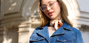 Pink Square Full Rim Women Eyeglasses by Le Petit Lunetier-216913
