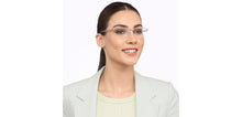 Load image into Gallery viewer, Pink Cat Eye Half Rim Women Eyeglasses by Vincent Chase-207974