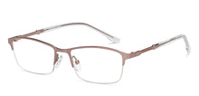 Load image into Gallery viewer, Pink Cat Eye Half Rim Women Eyeglasses by Vincent Chase-207974