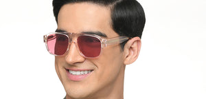 Pink Aviator Full Rim Unisex Sunglasses by Lenskart-217420