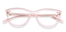 Load image into Gallery viewer, Pink Transparent Cat Eye Full Rim Women Eyeglasses by Vincent Chase-219689
