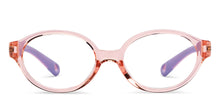 Load image into Gallery viewer, Pink Round Full Rim Kids Eyeglasses by Hooper Online-210486