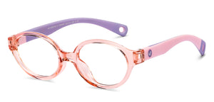 Pink Round Full Rim Kids Eyeglasses by Hooper Online-210486